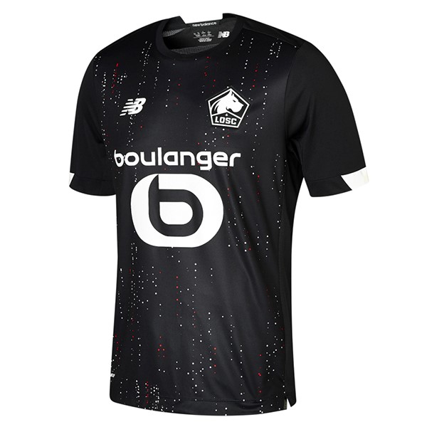 Tailandia Camiseta Lille Segunda equipo 2020-21 Negro